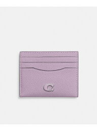 COACH カード ケース コーチ 財布・ポーチ・ケース 名刺入れ・カードケース パープル【送料無料】