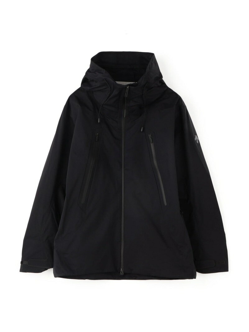 【SALE／40%OFF】TOMORROWLAND BUYING WEAR DESCENTE ALLTERRAIN CREAS HARD SHELL JACKET トゥモローランド ジャケット・アウター ブルゾン・ジャンパー ブラック【RBA_E】【送料無料】のサムネイル