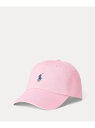 POLO RALPH LAUREN コットン チノ ベースボール キャップ ラルフローレン 帽子 キャップ ピンク【送料無料】