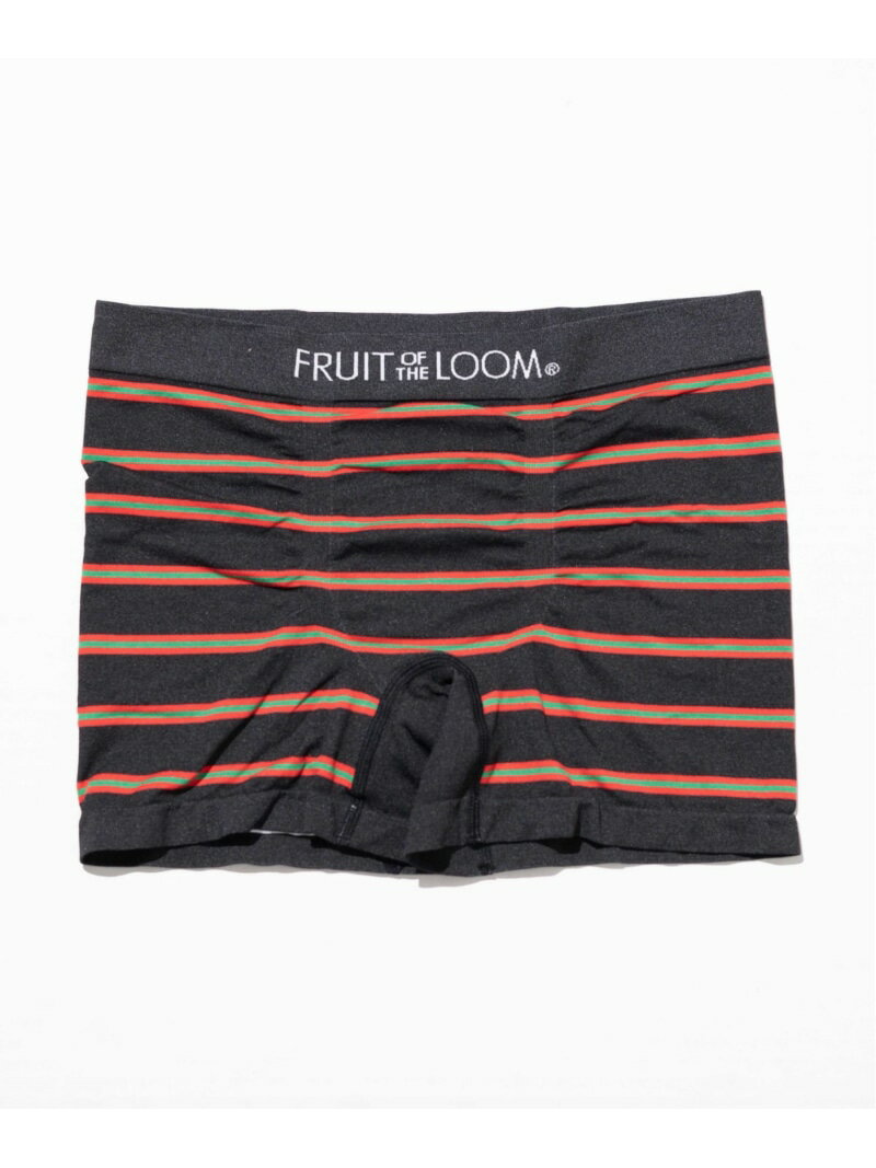 【SALE／10%OFF】realize select 【FRUIT OF THE LOOM】ボーダー成型ボクサー レアリゼ インナー・ルー..