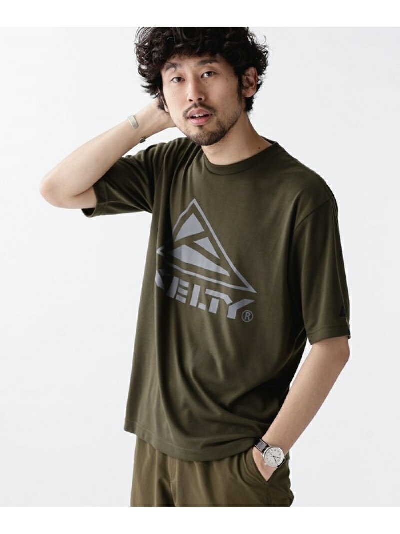 【SALE／10%OFF】KELTY 《WEB限定》KELTY別注イージーケアTシャツ ナノユニバース カットソー Tシャツ ブラック カーキ【RBA_E】【先行予約】*【送料無料】