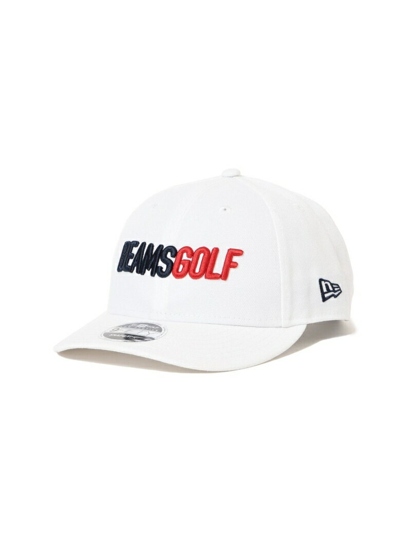 ビームス 帽子 メンズ BEAMS GOLF NEW ERA * BEAMS GOLF / 別注 9FIFTY スタンダード キャップ ビームス ゴルフ 帽子 キャップ ホワイト ブラック【送料無料】