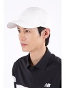New Balance Golf ロゴ 6パネルキャップ (UNISEX) ニューバランスゴルフ 帽子 その他の帽子 ネイビー ブラウン ホワイト グレー ブラ...
