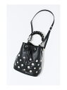 TOGA TOO Concho drawstring bag トーガ バッグ ショルダーバッグ ブラック【送料無料】