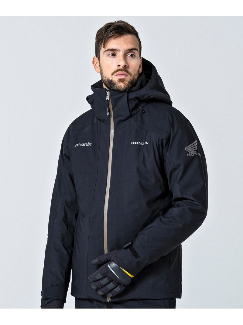 phenix phenixスキーウェア ホンダ フォールラインFVSジャケット HONDA シフォン ジャケット・アウター その他のジャケット・アウター レッド ブラック【送料無料】