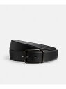 COACH 【公式】ハーネス バックル カット トゥ サイズ リバーシブル ベルト・38MM コーチ ファッション雑貨 ベルト ブラック【送料無料】