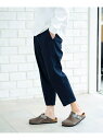 B:MING by BEAMS ベーシック テーパード チノ 8分丈 パンツ ビーミング ライフストア バイ ビームス パンツ その他のパンツ ブラック ベージュ ネイビー【送料無料】