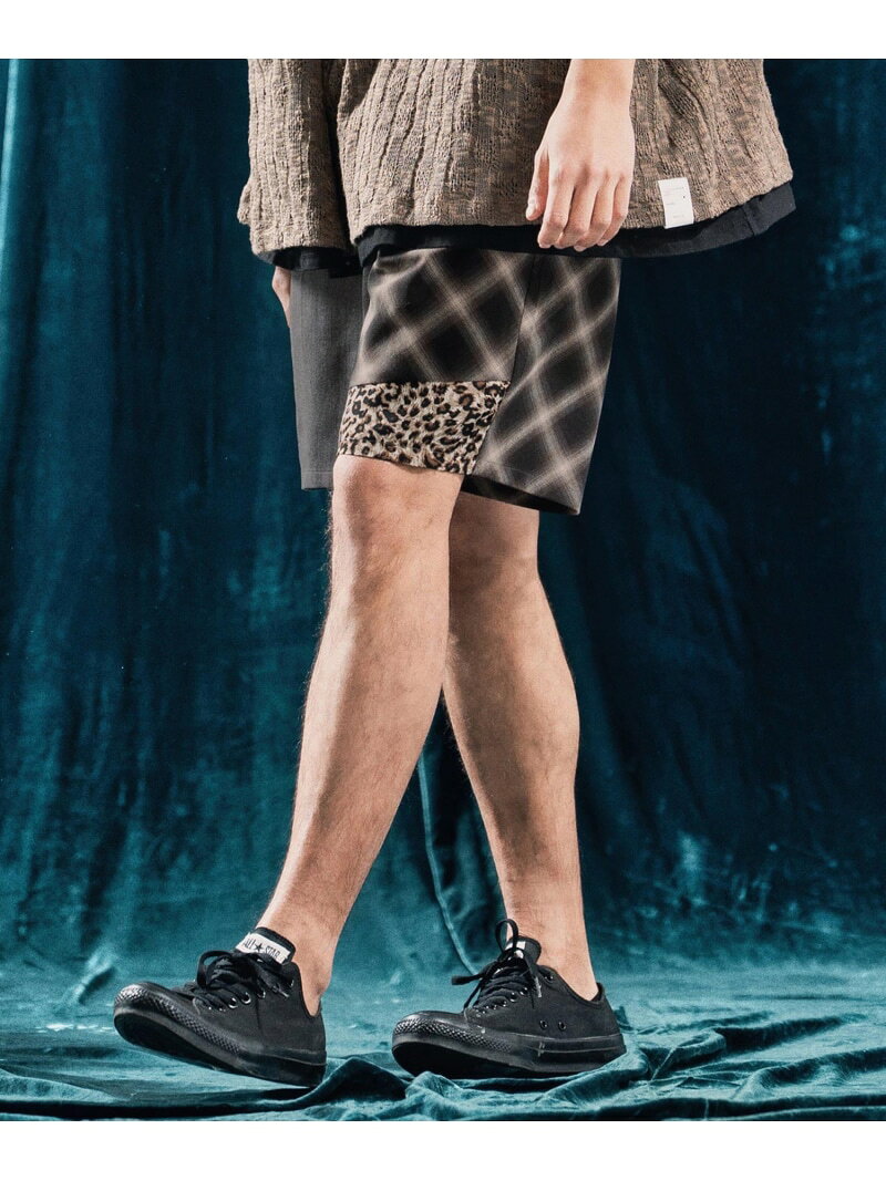 ANGENEHM mp13334-Switching design shorts ショートパンツ カンビオ パンツ その他のパンツ【送料無料】