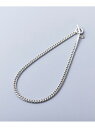 【SALE/5%OFF】tk.TAKEO KIKUCHI アソートチェーンネックレス ティーケータケオキクチ アクセサリー・腕時計 ネックレス シルバー【RBA...