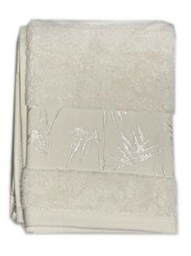VIDA VIDA/BAMBOO バスタオル 50x90cm クリーム アントレスクエア 生活雑貨 バス/トイレ/ランドリーグッズ ホワイト