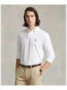 POLO RALPH LAUREN カスタム スリム フィット メッシュ ポロシャツ ラルフローレン トップス ポロシャツ ホワイト【送料無料】(4)