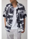 【SALE/30%OFF】AZUL BY MOUSSY ジョーゼットバリアスシャツ アズールバイマウジー トップス シャツ・ブラウス ブラック ホワイト グレー【RBA_E】