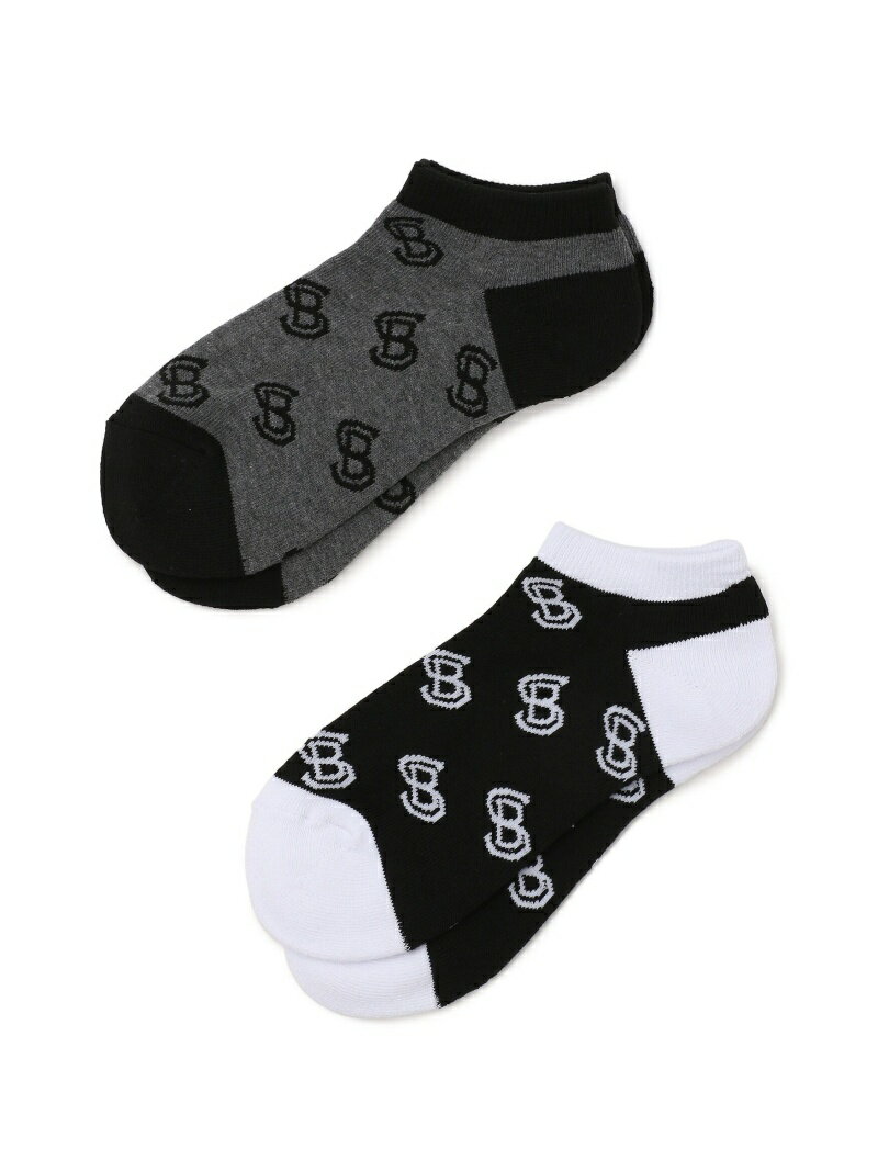 【SALE／50%OFF】Schott SB LOGO 2PANCLE SOCKS/エスビーロゴ 2パックアンクル ソックス ショット 靴下・レッグウェア 靴下【RBA_E】