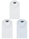 TAKA-Q 【WEB限定】形態安定 吸水速乾 スタンダードフィット 長袖 ワイシャツ 3枚 セット 白 ビジネスシャツ シャツ yシャツ トップス ノーアイロ...