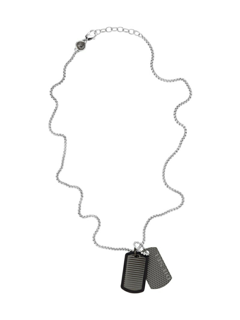 DIESELDIESEL/(M)NECKLACEDX1314040ウォッチステーションインターナショナルアクセサリーネックレスシルバー【送料無料】