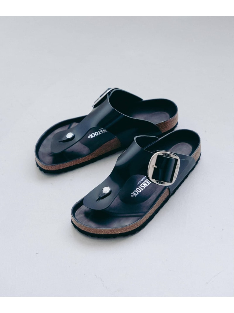 EDIFICE 《予約》BIRKENSTOCK (ビルケンシュトック) 別注 Ramses Big buckle ED/IE エディフィス シューズ・靴 サンダル ブラック【先行予約】*【送料無料】