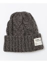 【SALE/30%OFF】SHIPS Colors SHIPS Colors:<手洗い可能>ケーブル ニット キャップ シップス 帽子 ニット帽・ビーニー グレ...