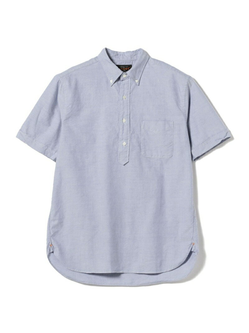BEAMS PLUS BEAMS PLUS / オックスフォード プルオーバー ショートスリーブ ボタンダウン シャツ summer ビームス メン トップス シャ..