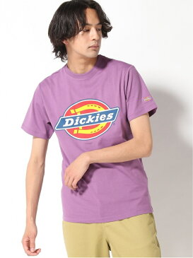Dickies Dickies/(M)【メンズ】ディッキーズロゴ半袖Tシャツ ディッキーズ カットソー Tシャツ ベージュ ブルー ブラック ホワイト カーキ パープル イエロー【送料無料】