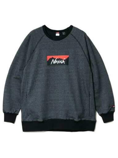 【SALE/20%OFF】GSC MENS SELECT NANGA/ナンガ ECO HYBRID BOX LOGO SWEAT SHIRT (MENS) ゴースローキャラバン トップス スウェット・トレーナー ブラック グレー【RBA_E】【送料無料】 【SALE/20%OFF】GSC MENS SELECT NANGA/ナンガ ECO HYBRID BOX LOGO SWEAT SHIRT (MENS) ゴースローキャラバン トップス スウェット・トレーナー ブラック グレー【RBA_E】【送料無料】