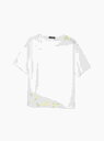 【SALE/50%OFF】TORNADO MART 【LADIES'】TORNADO MART∴シアーマーブル切り替えオーバーTシャツ トルネードマート トップ...