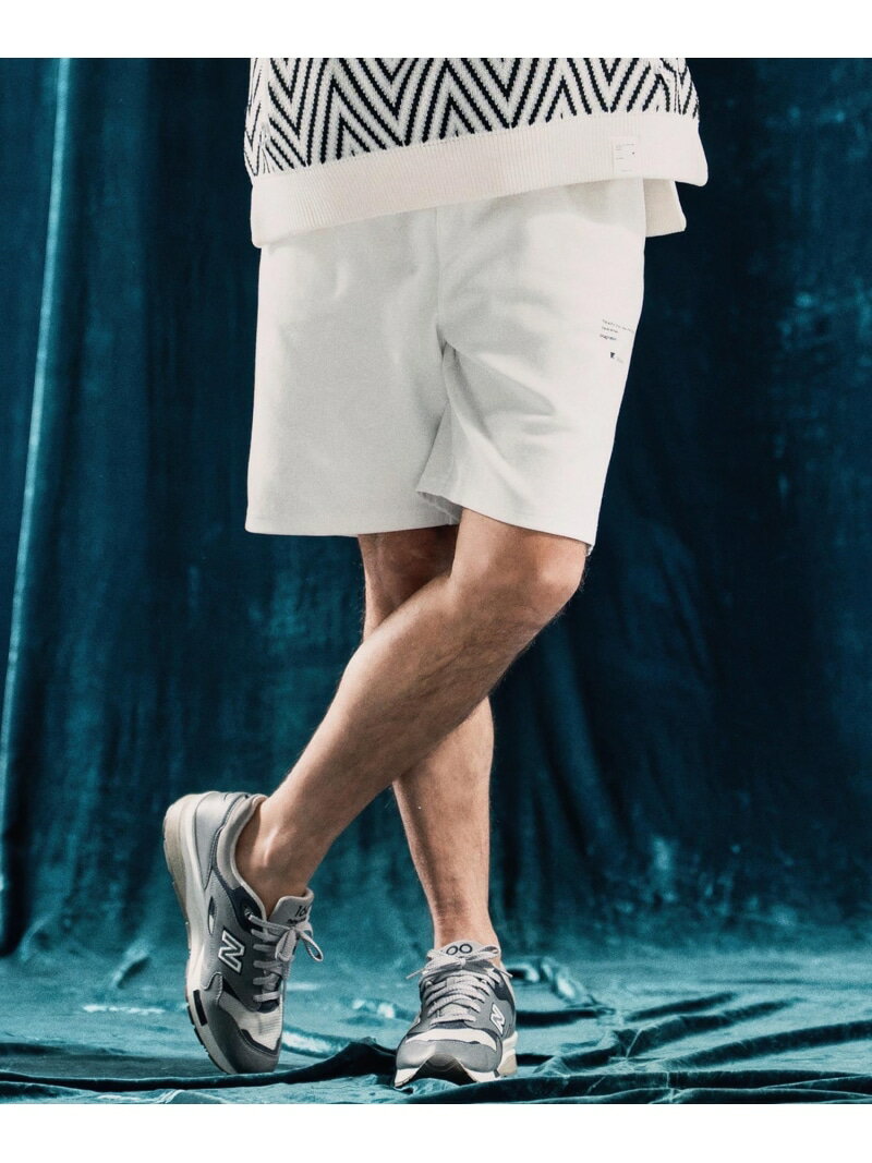 ANGENEHM mp13341-Interlock fabric shorts ショートパンツ カンビオ パンツ その他のパンツ ホワイト レッド ブラック【送料無料】