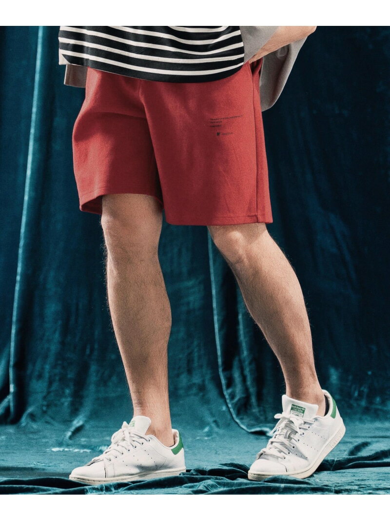 ANGENEHM mp13341-Interlock fabric shorts ショートパンツ カンビオ パンツ その他のパンツ ホワイト レッド ブラック【送料無料】