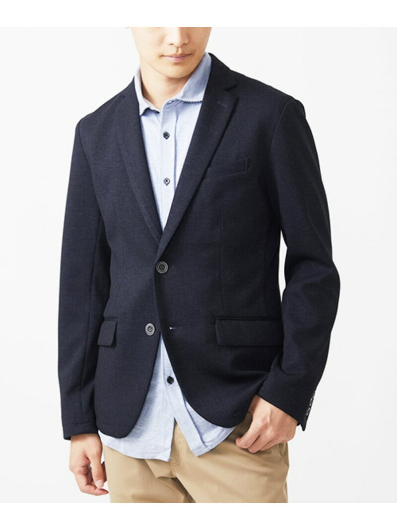 【SALE／30%OFF】MK MICHEL KLEIN homme 【セットアップ対応/全4サイズ展開】テーラードジャケット/TEC EASY JERSY 2024 ミッシェルクランオム ジャケット・アウター テーラードジャケット・ブレザー ブラック ネイビー【RBA_E】【送料無料】