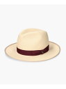 arth arth Long Brim Panama Fedora / アース オーバーライド 帽子 ハット レッド グリーン【送料無料】