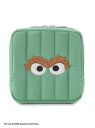 SESAME STREET MARKET コンパクトポーチ セサミストリートマーケット 財布・ポーチ・ケース ポーチ レッド ピンク イエロー グリーン