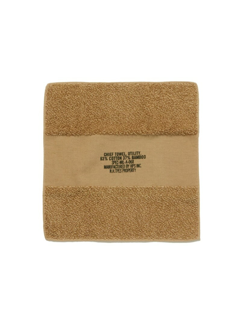 Rakuten Fashion MenのN.HOOLYWOOD TEST PRODUCT EXCHANGE SERVICE HAND TOWEL エヌ．ハリウッド ファッション雑貨 ハンカチ・ハンドタオル ベージュ カーキグリーン｜アングル2