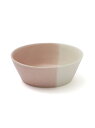 【SALE/30%OFF】Francfranc 美濃焼 イラボマット 掛け分け ボウル Sピンク フランフラン 食器・調理器具・キッチン用品 食器・皿 ピンク【...