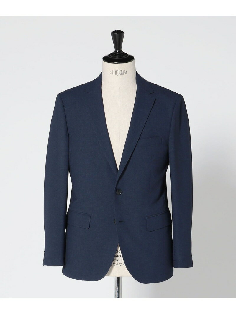 【SALE/50%OFF】a day in the life バーズアイ 2ボタンジャケット-セットアップ対応・マシンウォッシャブル-<A DAY IN THE...