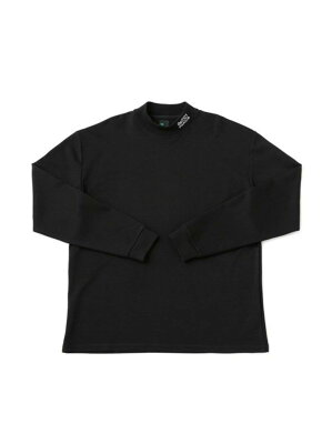 【SALE/30%OFF】nano・universe 5525golf ロゴモックネックカットソー ナノユニバース カットソー Tシャツ ブラック ホワイト【RBA_E】【送料無料】