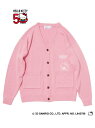 CONVERSE TOKYO 【CONVERSE TOKYO * HELLO KITTY】SCHOOL LOOK CARDIGAN コンバーストウキョウ トップス カーディガン ピンク ネイビー【送料無料】