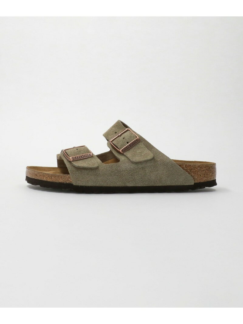 BEAUTY&YOUTH UNITED ARROWS ＜BIRKENSTOCK＞ アリゾナ スエード レザー/サンダル ビューティー＆ユース　ユナイテッドアローズ シューズ・靴 サンダル ベージュ ブラック【送料無料】