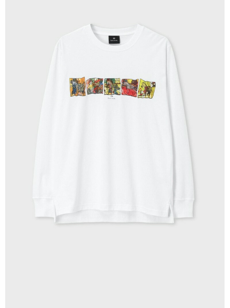 【SALE／20%OFF】PS Paul Smith "Zebra Comic" ロングスリーブTシャツ ポール・スミス トップス カット..