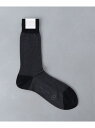 UNITED ARROWS ピンヘッド ソックス ユナイテッドアローズ 靴下・レッグウェア 靴下 ネイビー ブラック(4)
