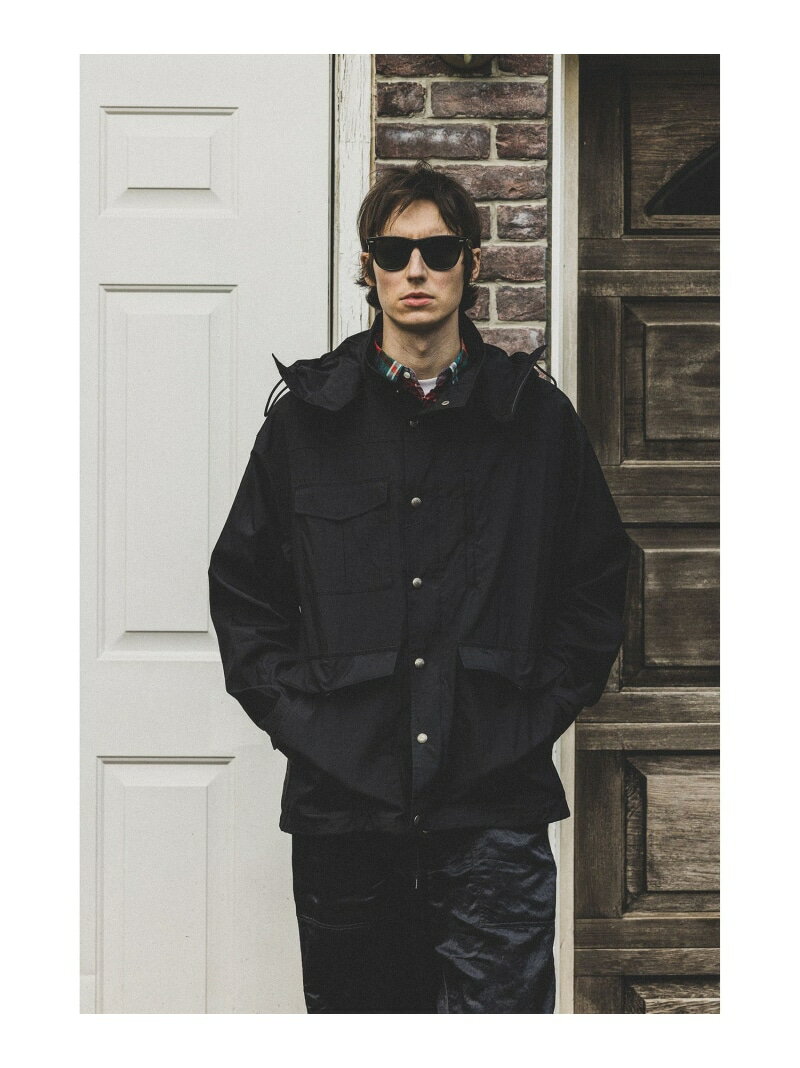 BEAMS PLUS 【別注】SIERRA DESIGNS / PACKABLE PANAMINT PARKA ビームス メン ジャケット・アウター ブルゾン・ジャンパー ブラック イエロー【送料無料】