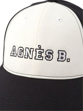 【SALE/51%OFF】agnes b. HOMME HOMME/(M)KH33 CASQUETTE ロゴキャップ アニエスベー 帽子/ヘア小物 キャップ ブラック【RBA_E】【送料無料】