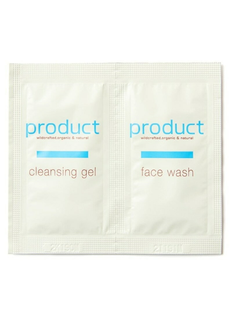 product 【公式】(お試し1回分)ミルククレンジングジェル & ソープジェルウォッシュ プロダクト スキンケア クレンジング