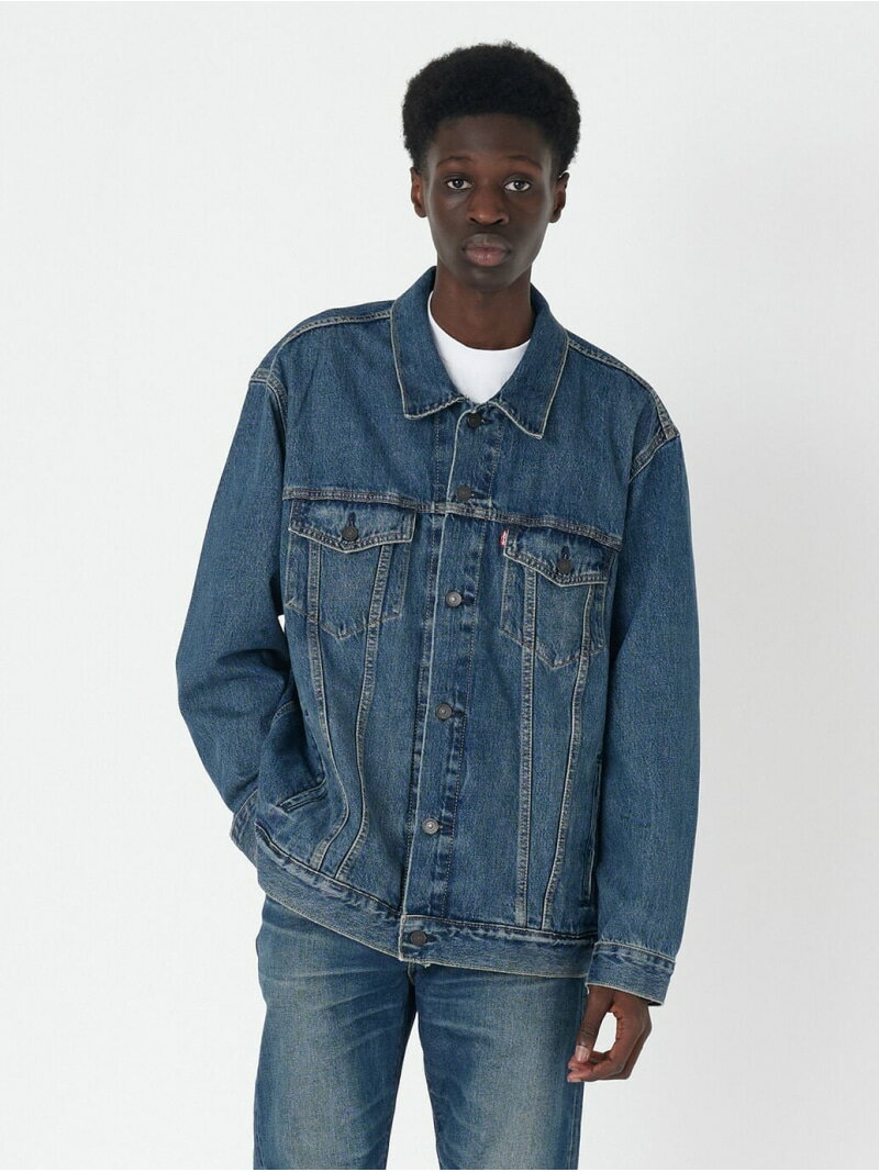 【SALE／30%OFF】Levi's リラックスフィット トラッカージャケット ミディアムインディゴ WATERFALLS リーバイス ジャケット・アウター デニムジャケット【RBA_E】【送料無料】