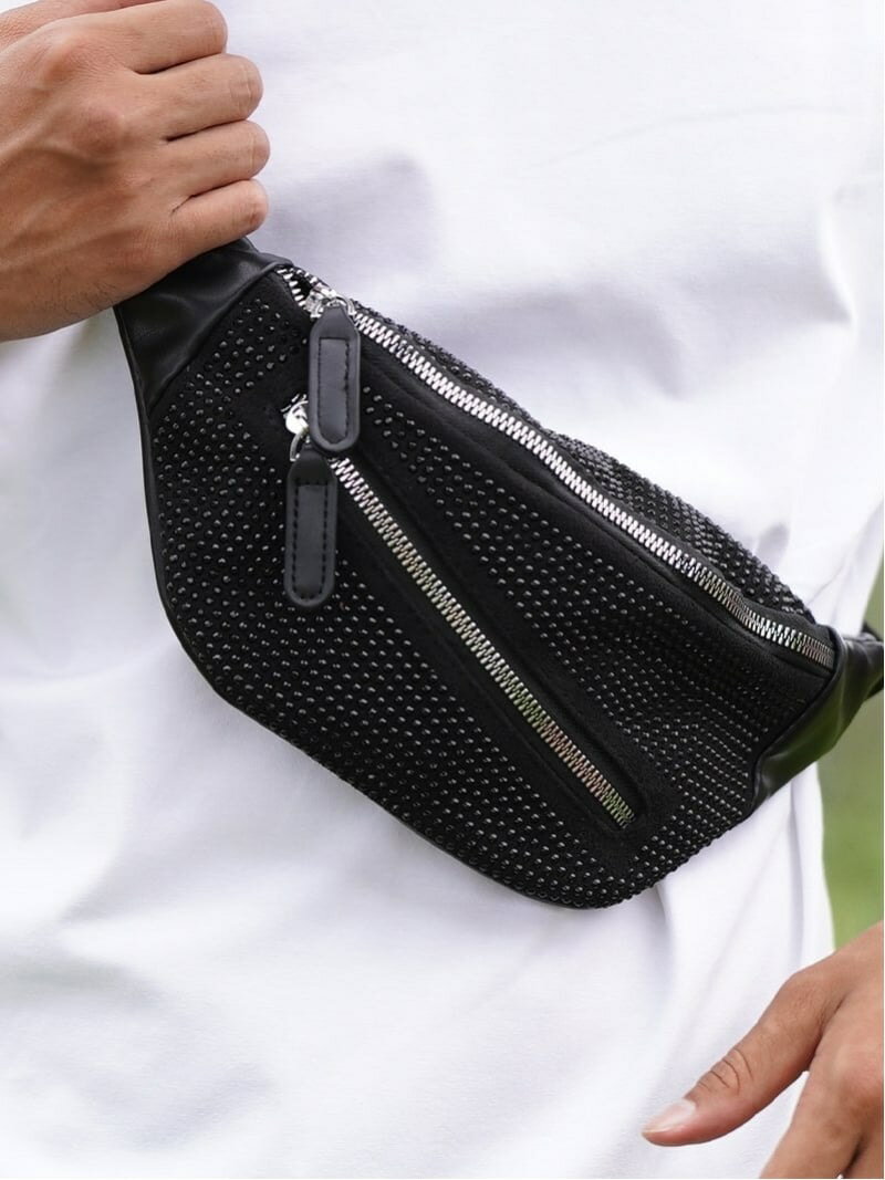 Retro Engine Retro Engine/(M)L4T Studs S/BAG アダムスジャグラー バッグ ショルダーバッグ ブラック..