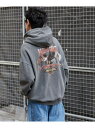 【SALE/50%OFF】WEGO MEN'S ピグメントグラフィックプルパーカー ウィゴー トップス パーカー・フーディー【RBA_E】