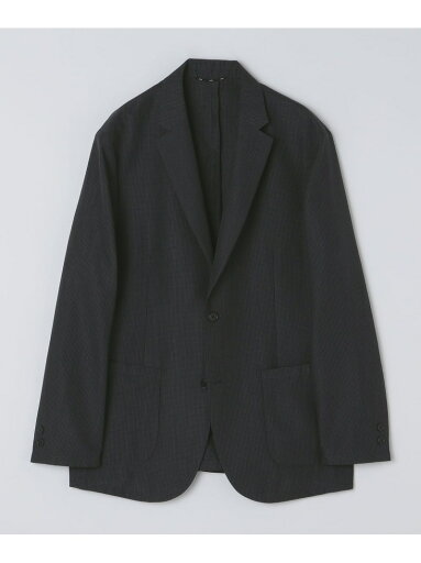 SHIPS MEN SHIPS: シアサッカー ジャケット シップス ジャケット・アウター テーラードジャケット・ブレザー ネイビー【送料無料】