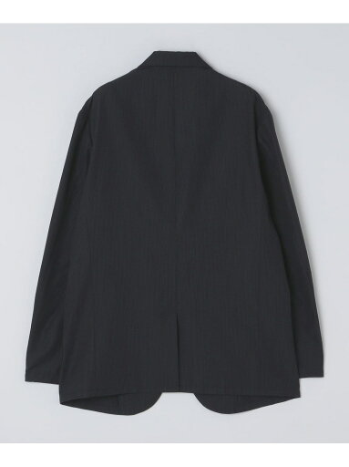 SHIPS MEN SHIPS: シアサッカー ジャケット シップス ジャケット・アウター テーラードジャケット・ブレザー ネイビー【送料無料】