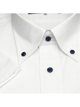 【SALE/16%OFF】TOKYO SHIRTS (M)形態安定ノーアイロン 半袖ワイシャツ ボタンダウン (透け防止) 3L・4L トーキョーシャツ シャツ/ブラウス ワイシャツ ホワイト【RBA_E】