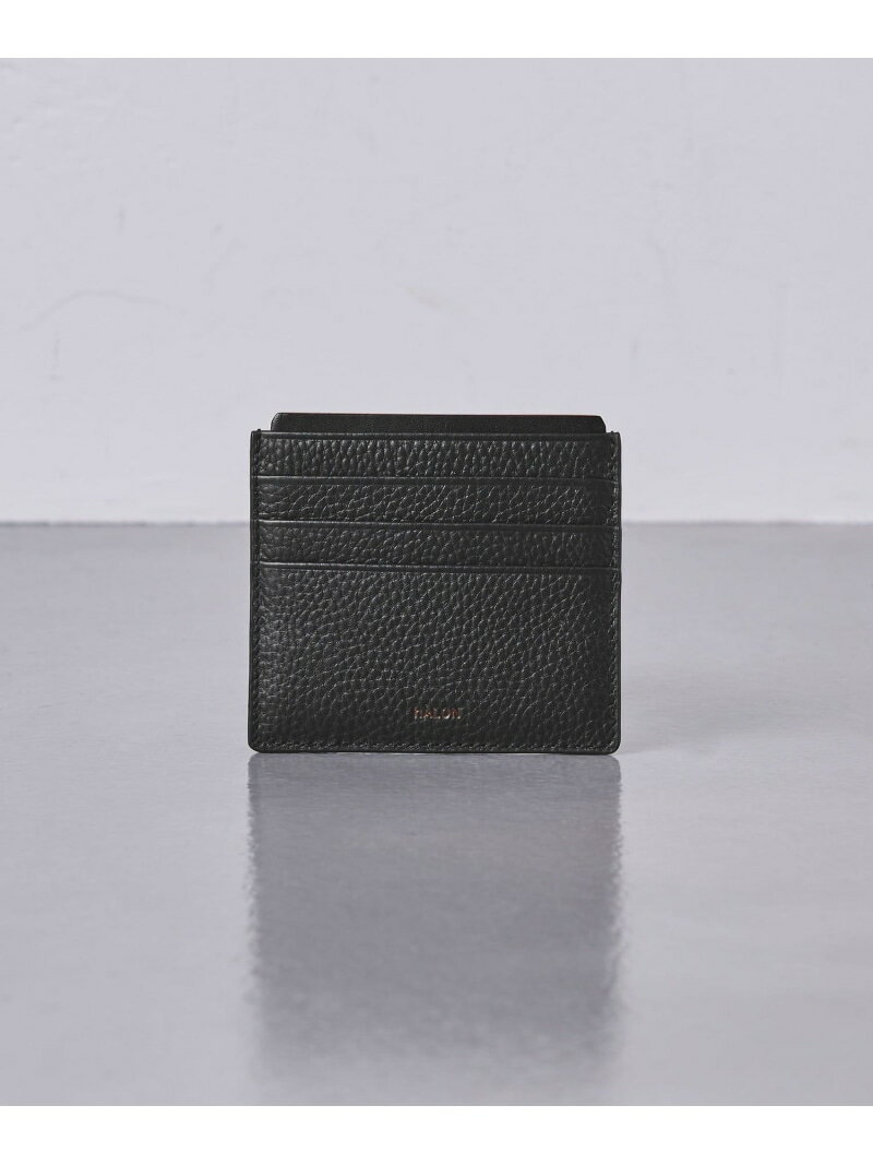 UNITED ARROWS <hALON>スマートケース ユナイテッドアローズ 財布・ポーチ・ケース 名刺入れ・カードケース ブラック【送料無料】