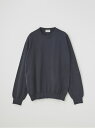 ジョンスメドレー JOHN SMEDLEY Crew neck Long sleeved Pullover ｜ S4577 ｜ 24G SWEATER SERIES ジョンスメドレー トップス ニット ネイビー【送料無料】