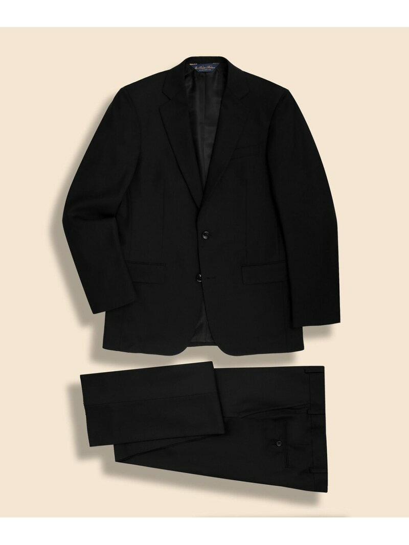 BROOKS BROTHERS ウール フォーマル 2釦スーツ Classic ブルックス ブラザーズ スーツ・フォーマル セットアップスーツ ブラック【送料無料】